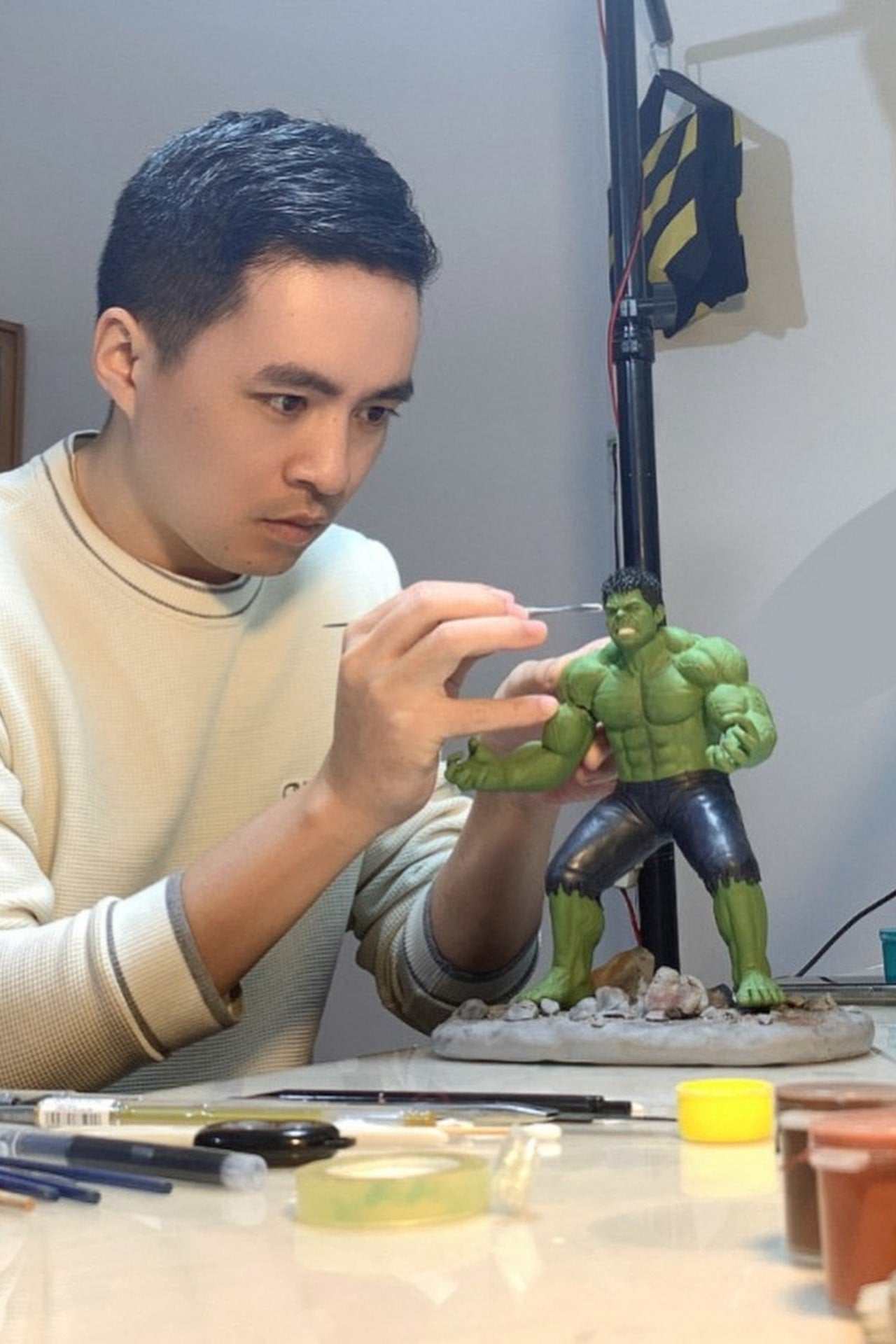 1 of 1 Custom Portrait Sculpture (%100 handmade)